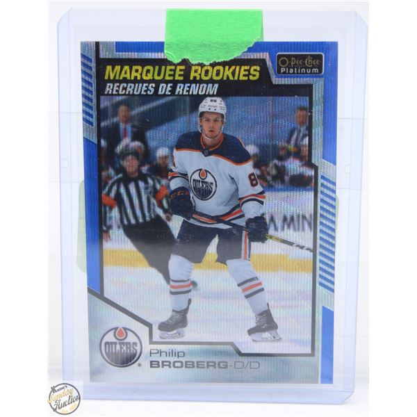 PHILLIP BROBERG MARQUEE ROOKIES BLUE SURGE