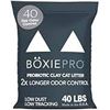 Image 1 : NEW 40LBS BOXIEPRO PROBIOTIC CLUMPING CLAY LITTER