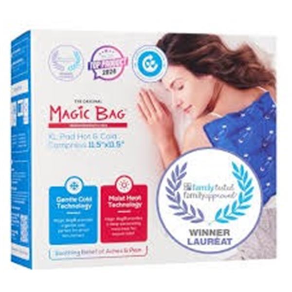 NEW WITH BOX ORIGINAL MAGIC BAG XL HEATING COMPRES
