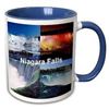 Image 1 : BRAND NEW 11OZ TWO-TONE BLUE MUG NIAGARA FALLS