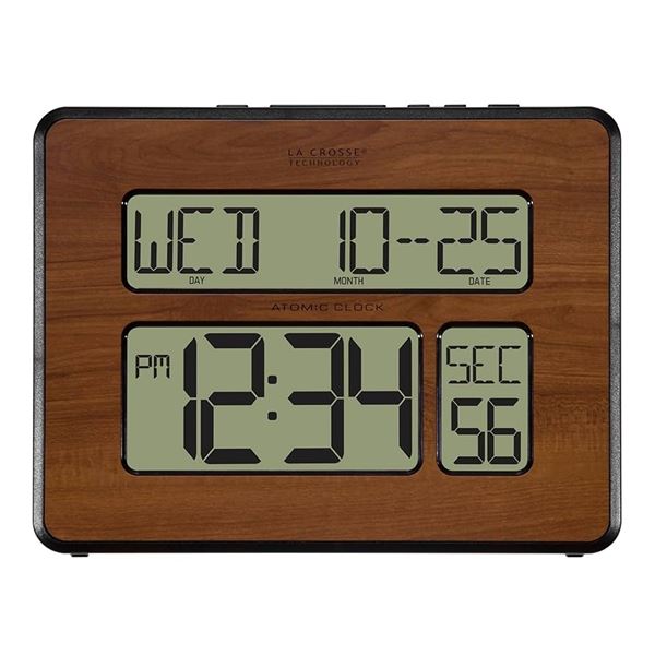 NEW LA CROSSE TECHNOLOGY LARGE DIGITAL ALARM CLOCK