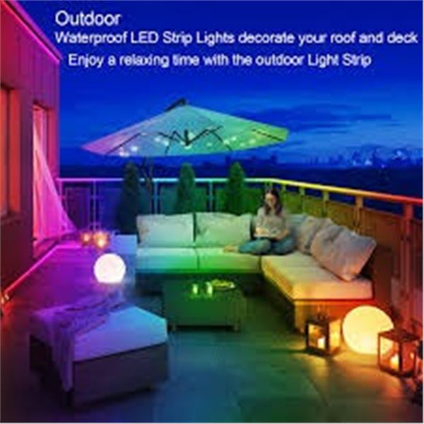 NEW WITH BOX RCUICA OUTDOOR LED LIGHT STRIP 500FT
