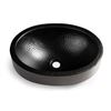 Image 1 : NEW MONARCH ABODE BLACK HAND HAMMERED VANITY SINK
