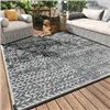 Image 1 : NEW OUTDOOR RUG 8 X 10" WATERPROOF CARPET REVERSIB