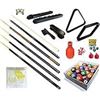 Image 1 : NEW POOL TABLE-PREMIUM POOL CUE STICKS SET