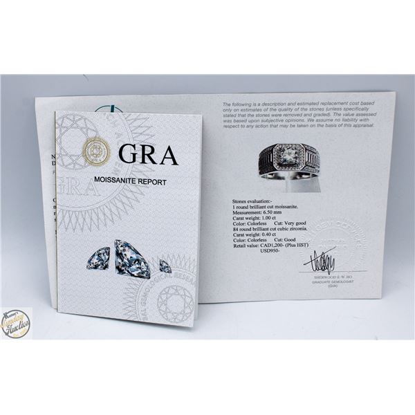 #3033-1.00 CT GRA CERTIFIED ROUND BRILLIANT