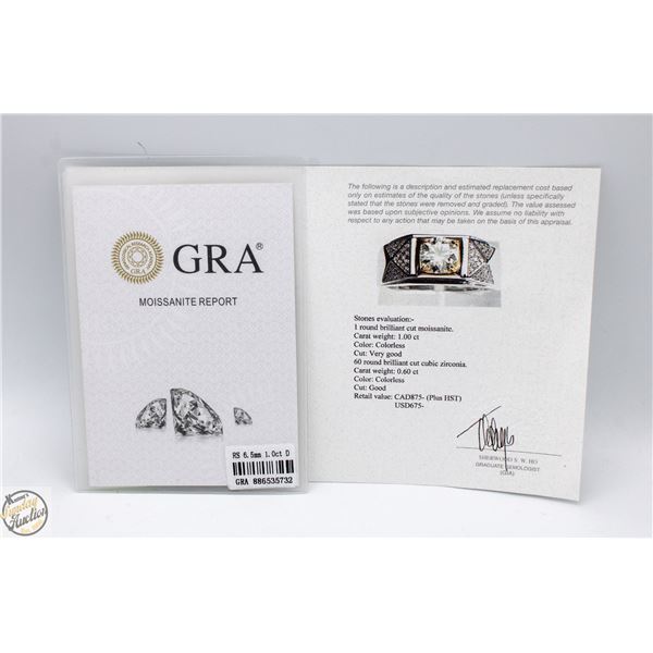 #3032-1.00 CT GRA CERTIFIED ROUND BRILLIANT