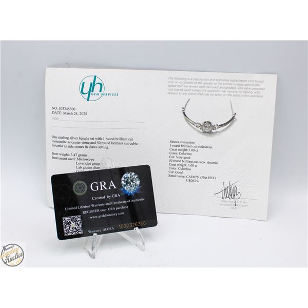 #3034-1.00 CT GRA CERTIFIED ROUND BRILLIANT