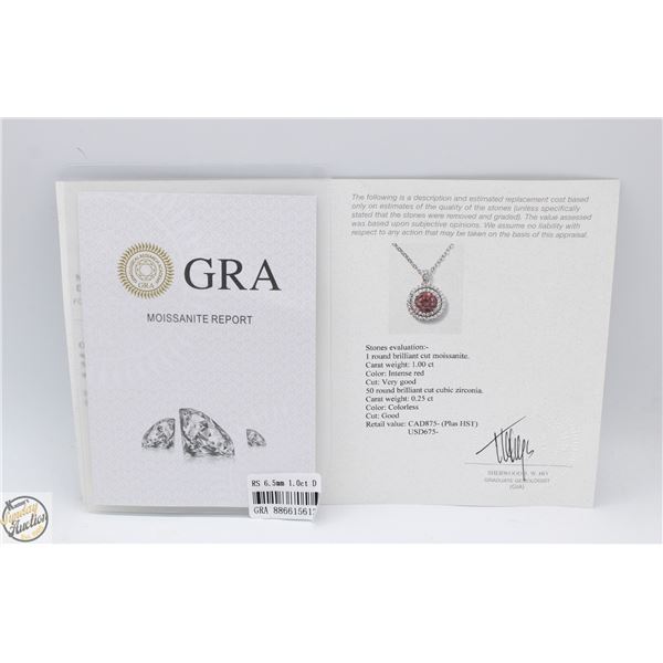 #3024-1.00 CT GRA CERTIFIED ROUND BRILLIANT