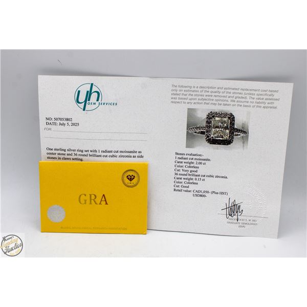 #3015-2.00 CT GRA CERTIFIED RADIANT CUT