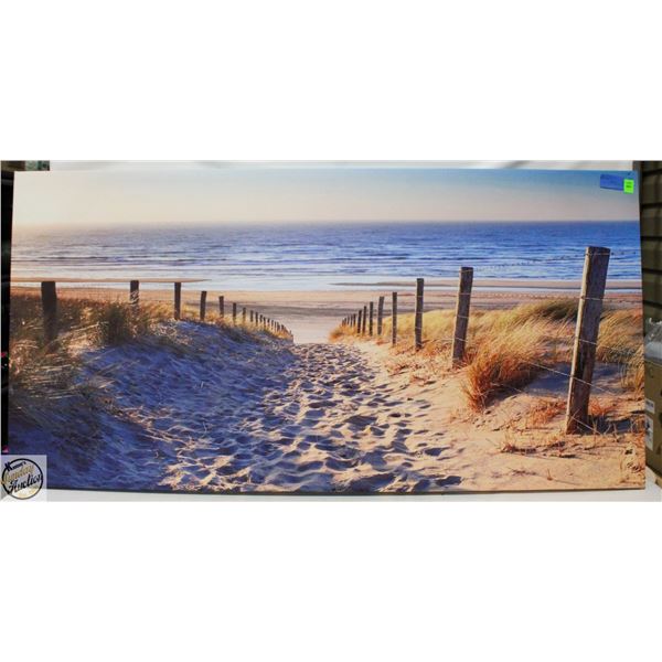 NEW 4FT X 2FT BEACH WALK PATH CANVAS