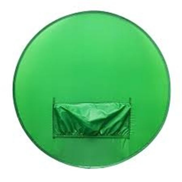 NEW AUTO PARTS 142CM ROUND GREEN SCREEN BACKDROP