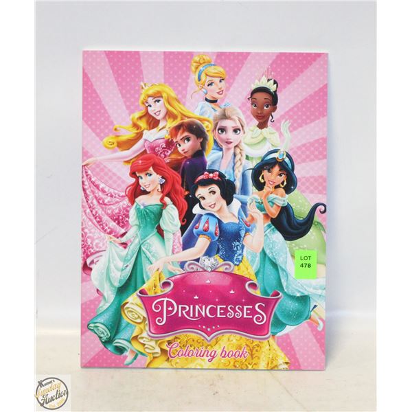 NEW PRINCESSES COLOURING BOOK