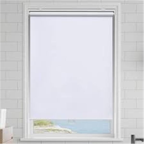 NEW AOSKY ROLLER WINDOW SHADES 45 X 72" PURE WHITE