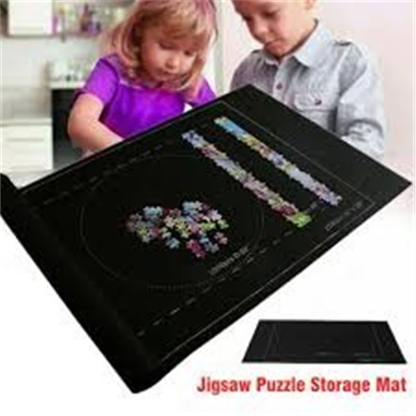 NEW PREMIUM RUBBER ROLL UP PUZZLE MAT 46.4 X 29.5"