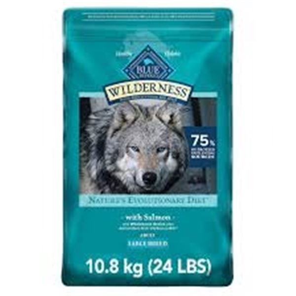 NEW 24LBS BLUE BUFFALO ADULT LARGE BREED SALMON