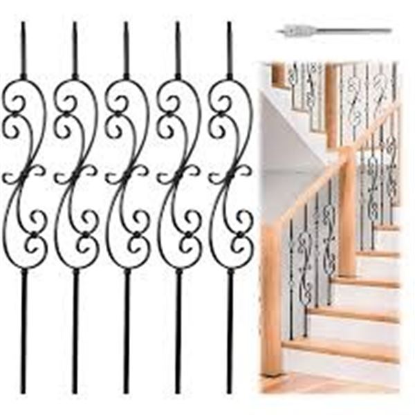 NEW 5PCS SPINDLE S-SCROLL 44.5" X 7.5"