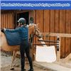NEW 2PCS SADDLE PAD RACK W 3 CROSS BARS TOWEL RACK
