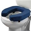 Image 1 : NEW LUNDERG TOILET SEAT RISER FOR SENIORS BLUE