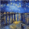 Image 1 : NEW PAINTING BY NUMBERS STARRY LAKE 40 X 50CM