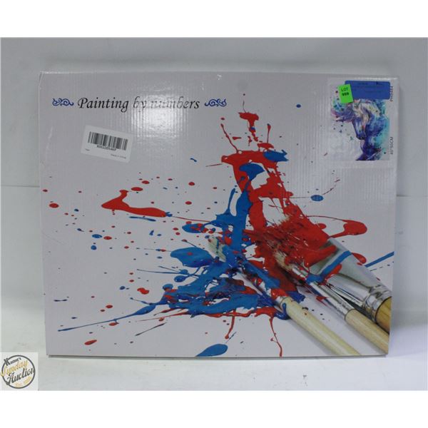 NEW PAINTING BY NUMBERS 40 X 50CM HORSE