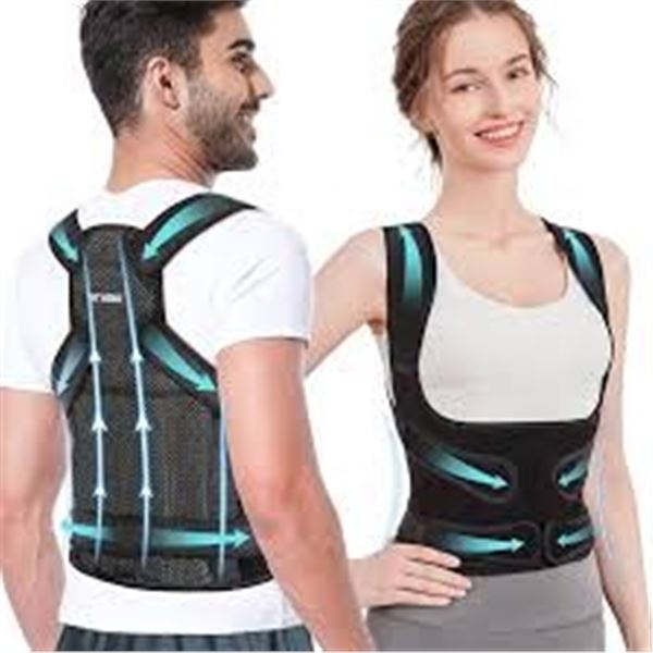 NEW FIT GENO BACK BRACE AND POSTURE CORRECTOR