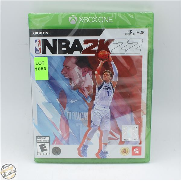 BRAND NEW XBOX ONE NBA2K22 4K ULTRA HD BASKETBALL