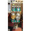Image 1 : BEAVER VINTAGE STYLE CANDY VENDING MACHINE 25CENT-
