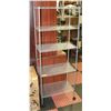 Image 1 : NEW ASSEMBLED GREY METAL 5 TIER SHELVING UNIT