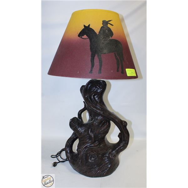 TABLE LAMP NATIVE DESIGN TESTED WORKING