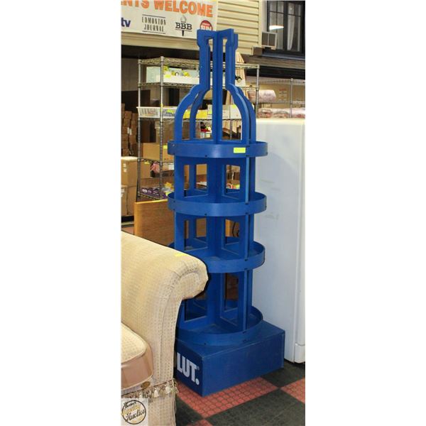 DISPLAY STAND 4 TIER 22" X 22" X 74" MULTI-USE