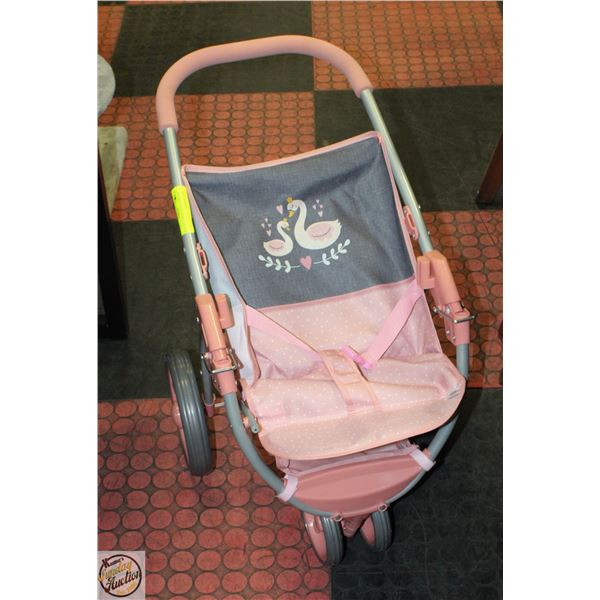 NEW ASSEMBLED DOLL CARRAGE