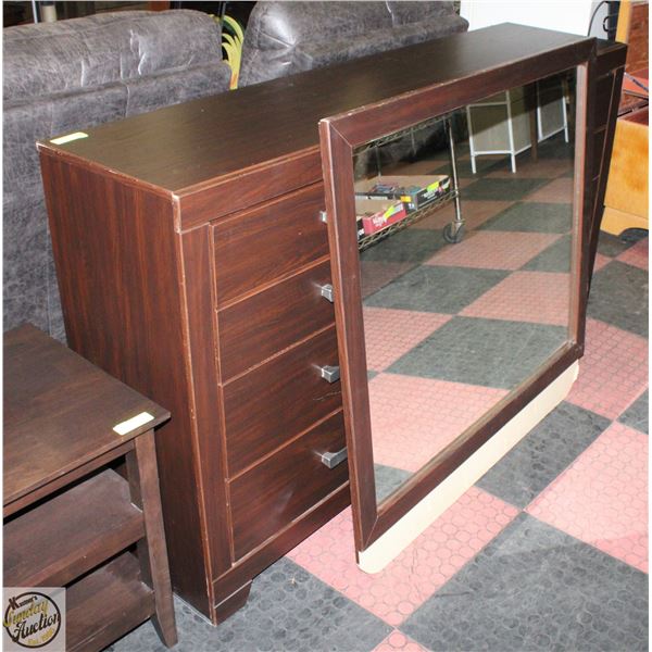 LARGE MIRRORED DRESSER