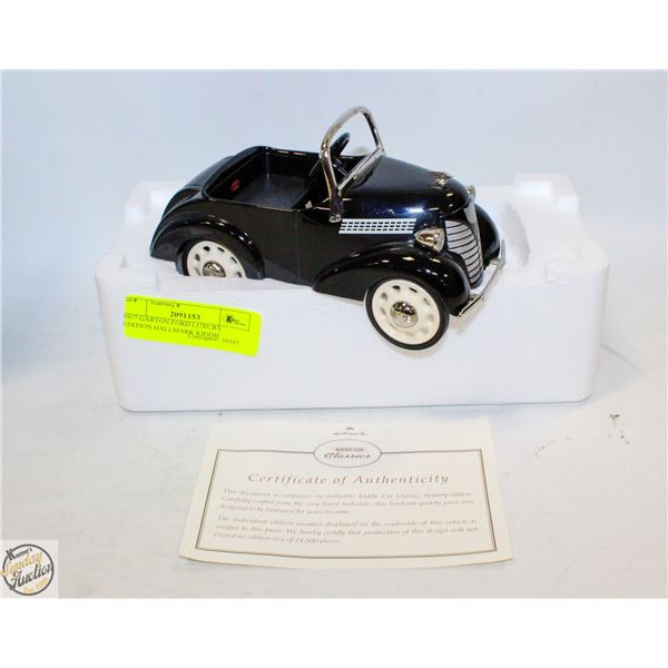 1937 GARTON FORD LUXURY EDITION HALLMARK KIDDIE