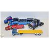Image 1 : TRAY OF TONKA TRUCKS AND TRAILERS