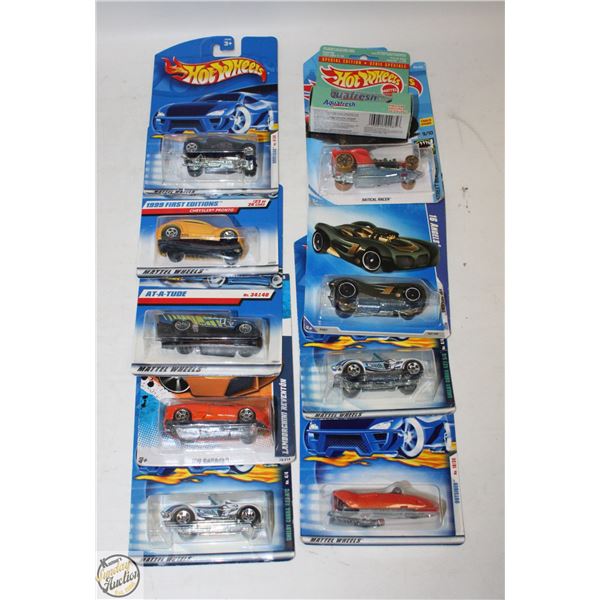 LOT OF 10 VINTAGE HOTHWEELS