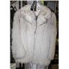 LADIES BLUE FOX FUR VINTAGE 1980'S COAT