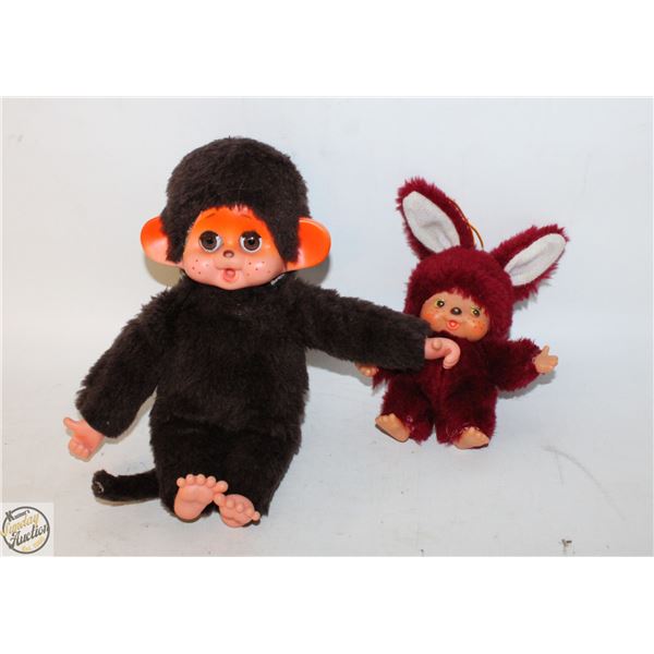 SUCKING THUMB MONKET DOLLS (2)