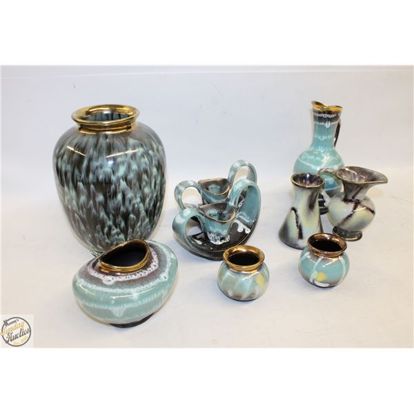 SIMILAR PATTERNED CERAMICS/POTTERY