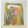 Image 1 : FLORAL DESIGN TV DINNER TRAYS