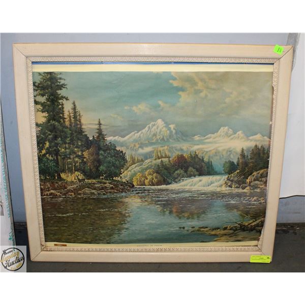 DAMAGED PRINT PICTURE