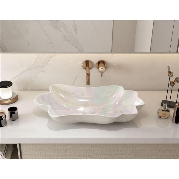 BRAND NEW MJMPE LOTUS FLOWER SINK DECOR