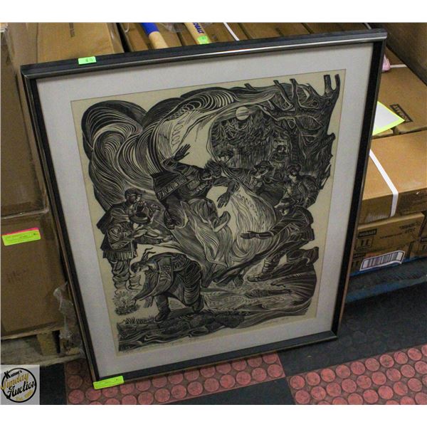 HAND SIGNED AND NUMBERED LTD EDITION 10/50 GALAS