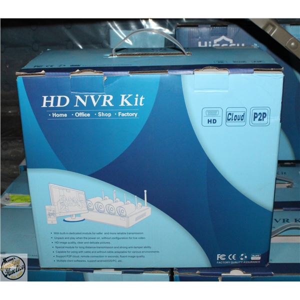 HISEEU 4 CHANNEL NVR KIT