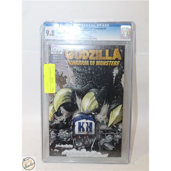 ICW COMIC #1 GOZILLA KINGDOM OF