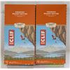 Image 1 : LOT OF 2 BOXES WITH CLIFF BARS CRUNCHY PEANUT