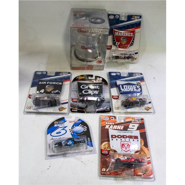 LOT OF 7 NASCAR