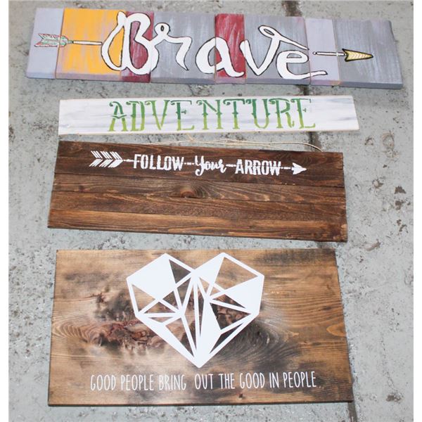 BOX OF MOTIVATIONAL HOME DECOR