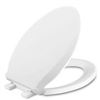 Image 1 : NEW TOILET SEAT WILL SLOW CLOSE ELONGATED WHITE