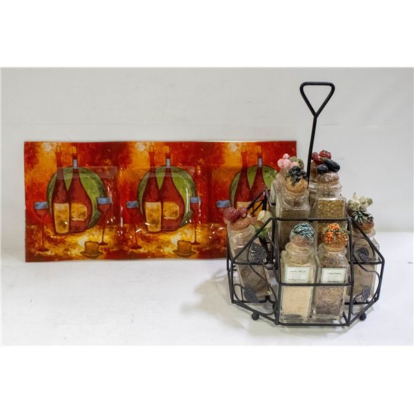 ESTATE SPICE RACK MOST SEALED